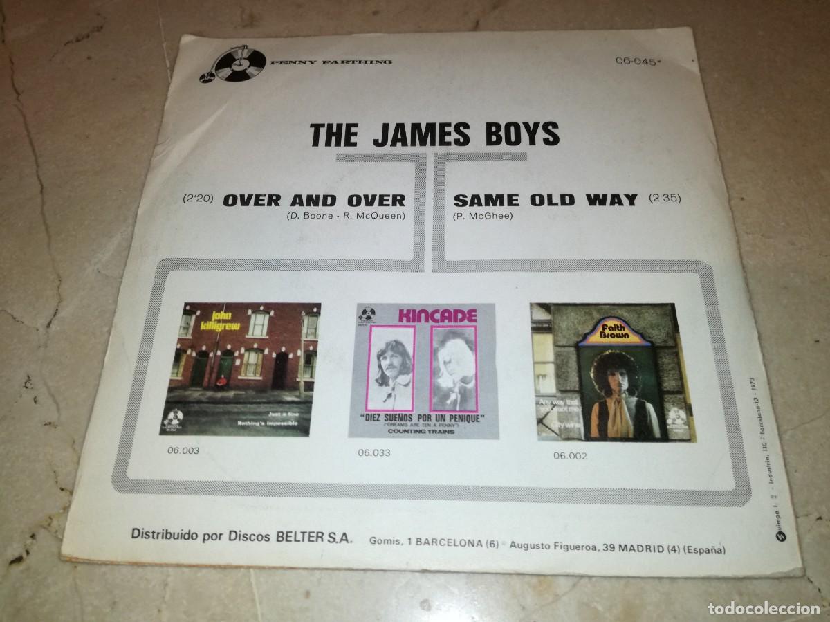 Discos de vinilo: THE JAMES BOYS-OVER AND OVER - Foto 2