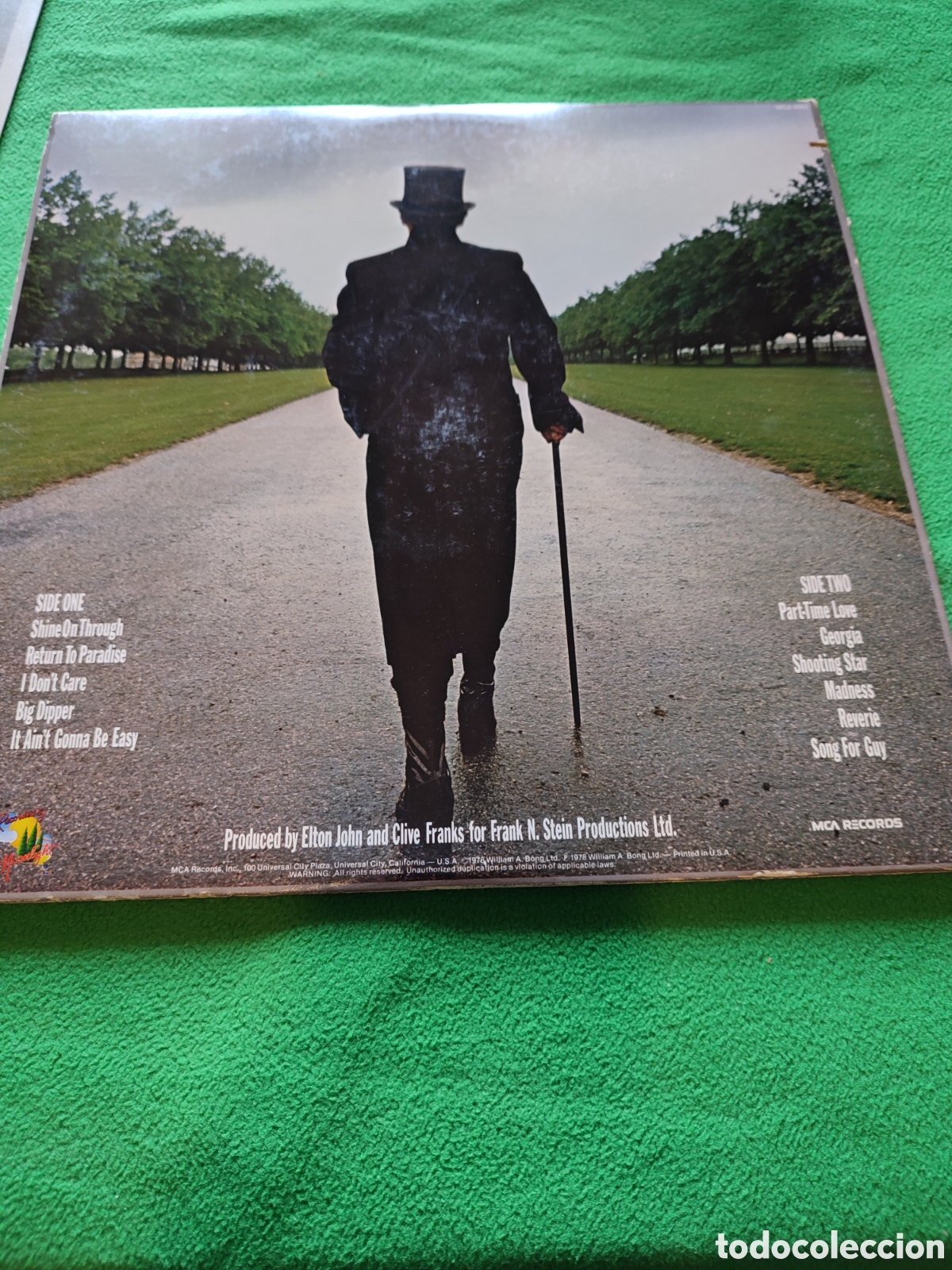 Discos de vinilo: Elton John - A single Man - Foto 2