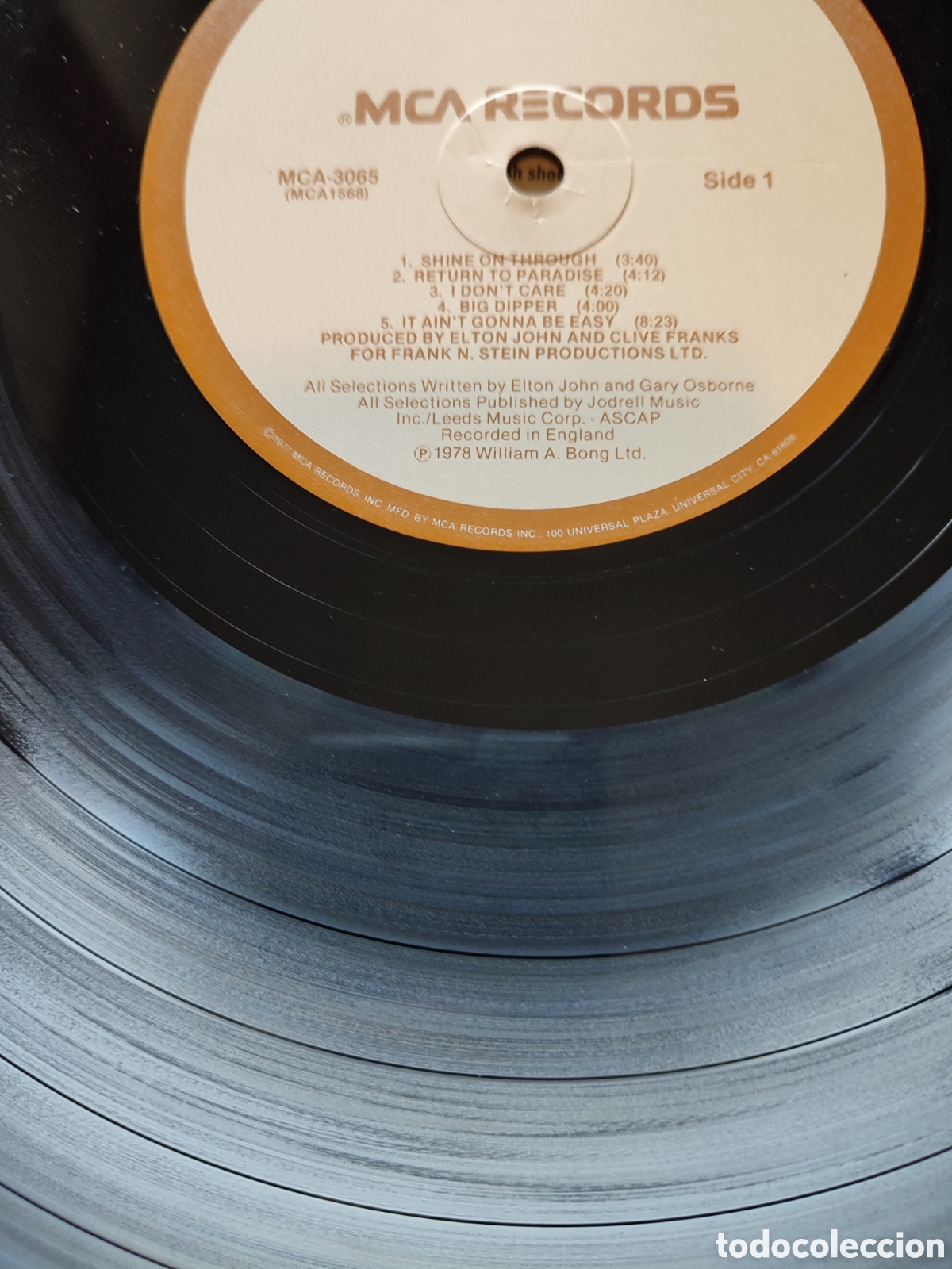 Discos de vinilo: Elton John - A single Man - Foto 5