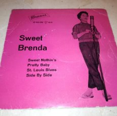 Discos de vinilo: BRENDA LEE-SWEET BRENDA-SWEET NOTHIN´S-ORIGINAL ESPAÑOL 1960. Lote 403370634