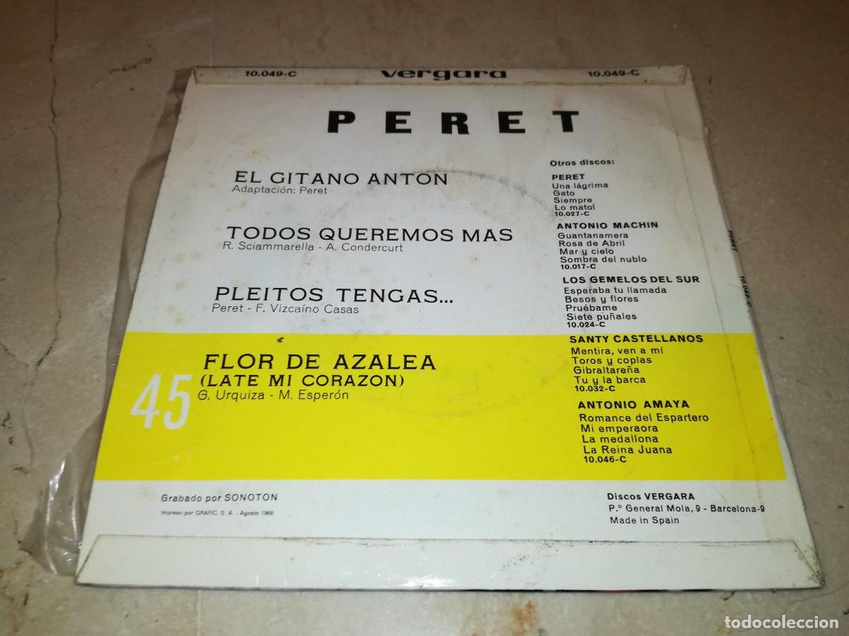 Discos de vinilo: PERET-EL GITANO ANTON - Foto 2