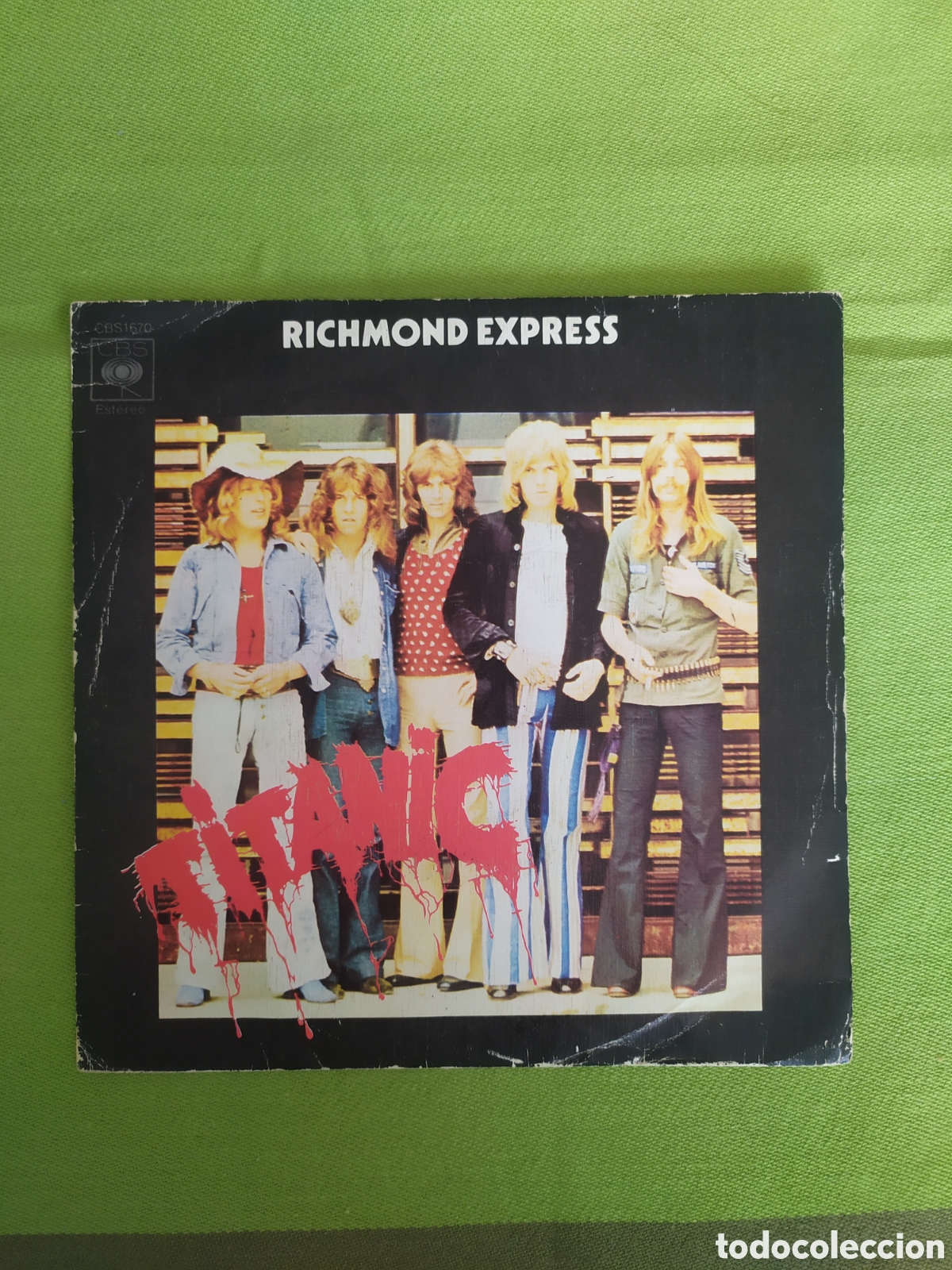 Discos de vinilo: Single Titanic. Richmond express / Heia Valenga - Foto 1
