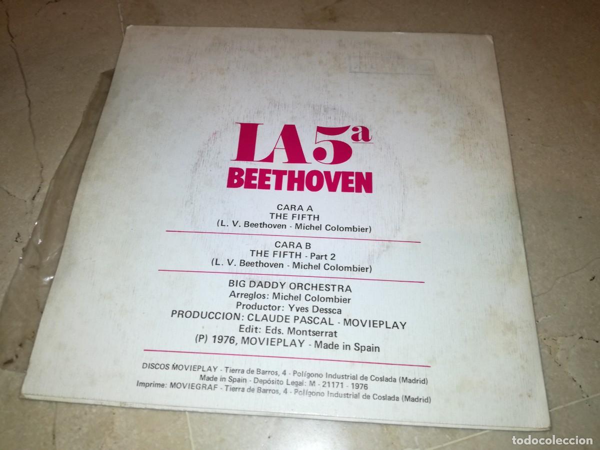 Discos de vinilo: BIG DADDY ORCHESTRA-LA 5&ordf; BEETHOVEN - Foto 2