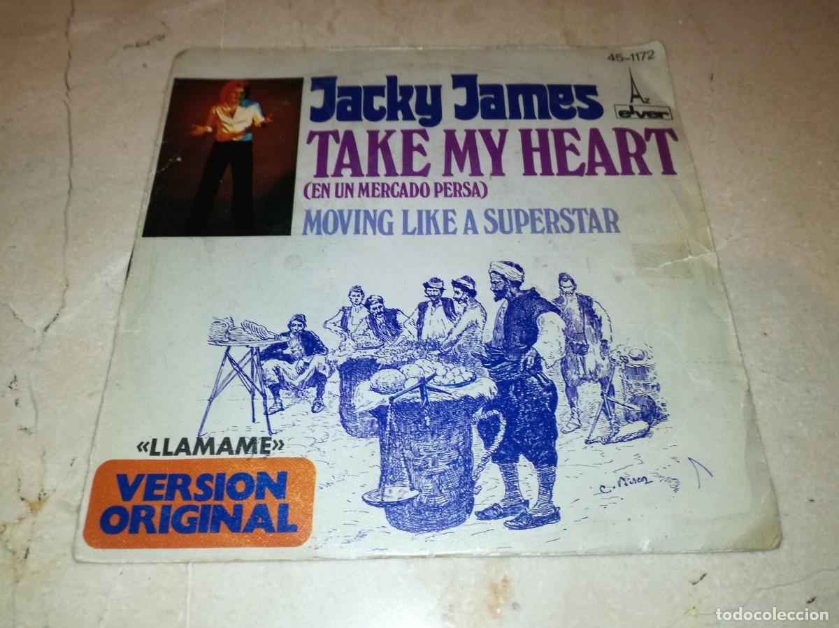 Discos de vinilo: JACKY JAMES-TAKE MY HEART - Foto 1