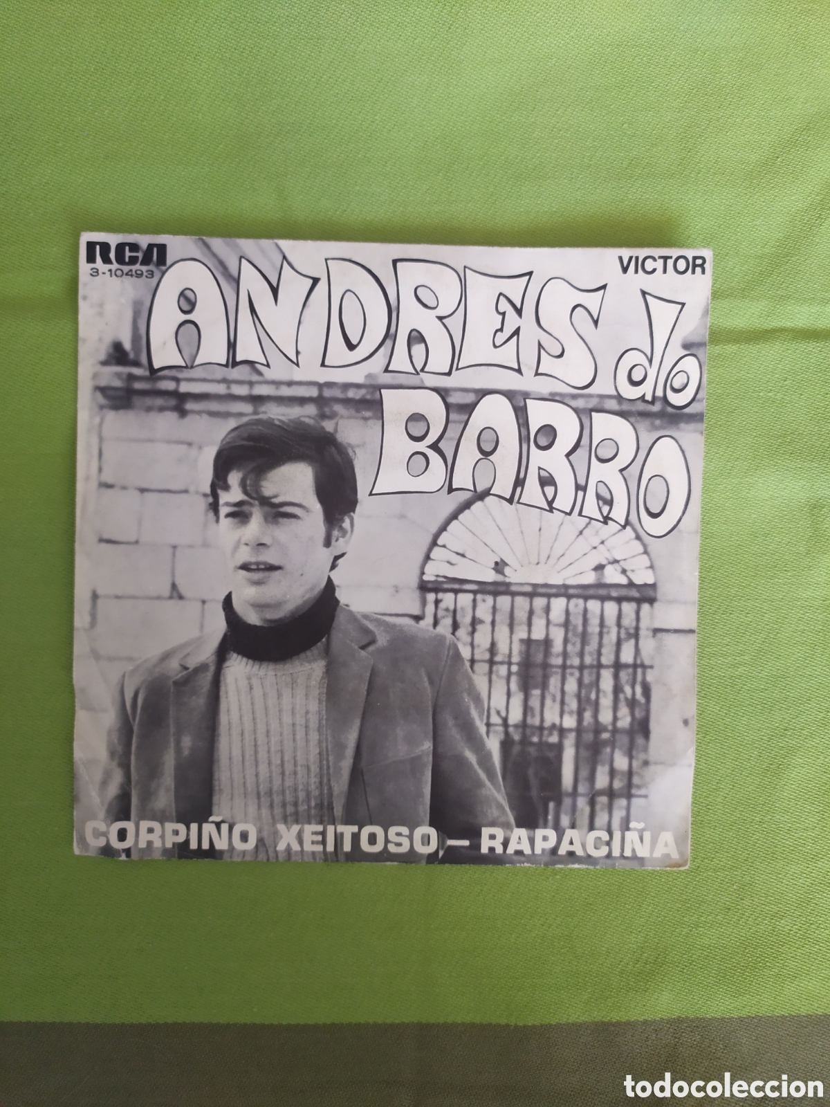 Discos de vinilo: Single Andr&eacute;s Do Barro. Corpi&ntilde;o Exitoso / Rapaci&ntilde;a - Foto 1