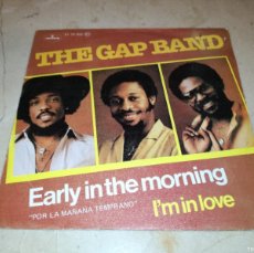 Discos de vinilo: THE GAP BAND-EARLY IN THE MORNING. Lote 403379189