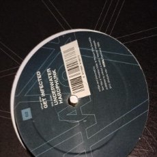 Discos de vinilo: AWEX - GET INFECTED / UNDERWATER HARDPHUNK - 10” MAXI PHUTURE WAX 1999 - ACID TECHNO. Lote 403381839
