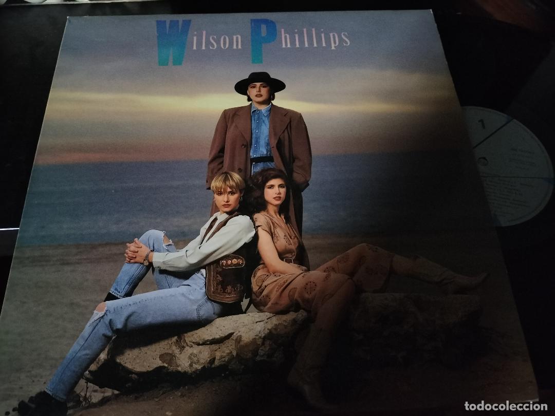 Discos de vinilo: WILSON PHILLIPS LP SBK 1990 + INSERT - Foto 1