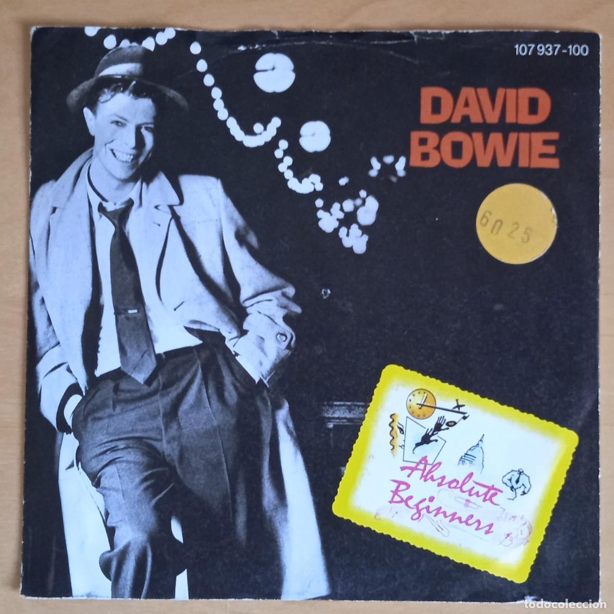 Discos de vinilo: DAVID BOWIE ( ABSOLUTE BEGINNERS 2 VERSIONES ) GERMANY-1988 SINGLE45 VIRGIN - Foto 1