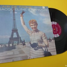 Discos de vinilo: LP JACQUELINE FRANCOIS - L´AIR DE PARIS - US PRESS - CL 1200 (EX+/EX+) 4. Lote 403404979