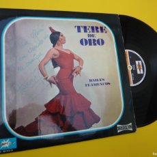 Discos de vinilo: LP TERE DE ORO - BAILES FLAMENCOS - SPAIN - M.30.163 S - FIRMADO ARTISTA (EX/EX). Lote 403405759