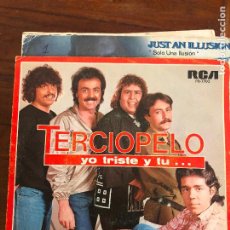 Discos de vinilo: DISCO SINGLE VINILO TERCIOPELO - YO TRISTE Y TU. Lote 403412479