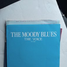 Discos de vinilo: THE MOODY BLUES - THE VOICE (LA VOZ) (7”, SINGLE) 1984. Lote 403421369