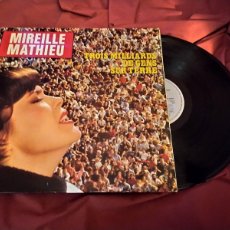 Discos de vinilo: MIREILLE MATHIEU LP TROID MILLIARDS DE...CARPETA DOBLE. Lote 403426064