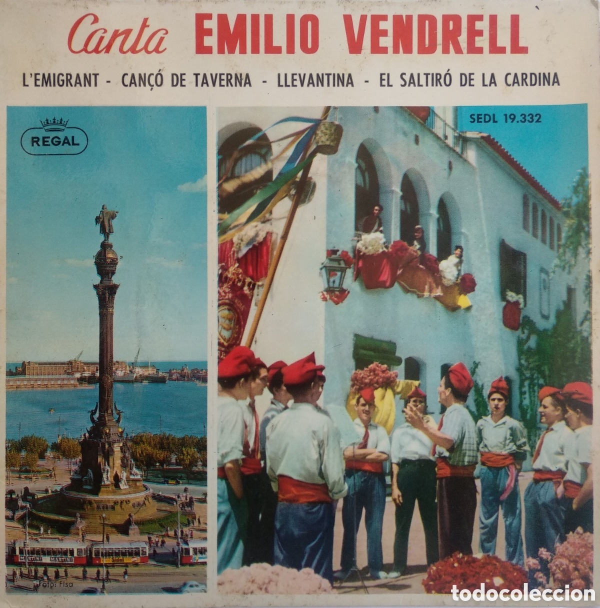 Discos de vinilo: *EMILI VENDRELL, SPAIN, REGAL, 1963, CS.2 - Foto 1