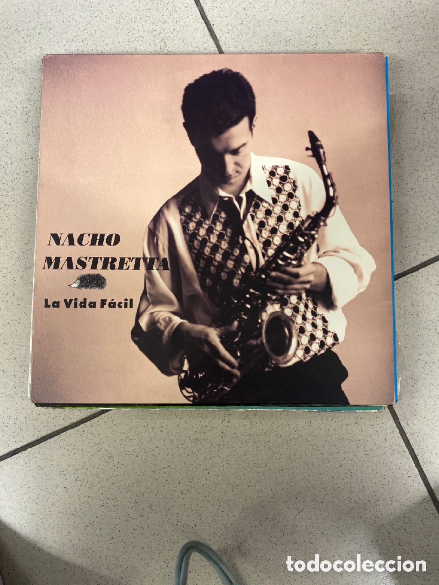 Discos de vinilo: NACHO MASTRETTA - LA VIDA FACIL LP SPAIN 1992 - Foto 1
