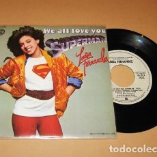 Discos de vinilo: LUISA FERNANDEZ - WE ALL LOVE YOU SUPERMAN - SINGLE - 1979. Lote 117305695