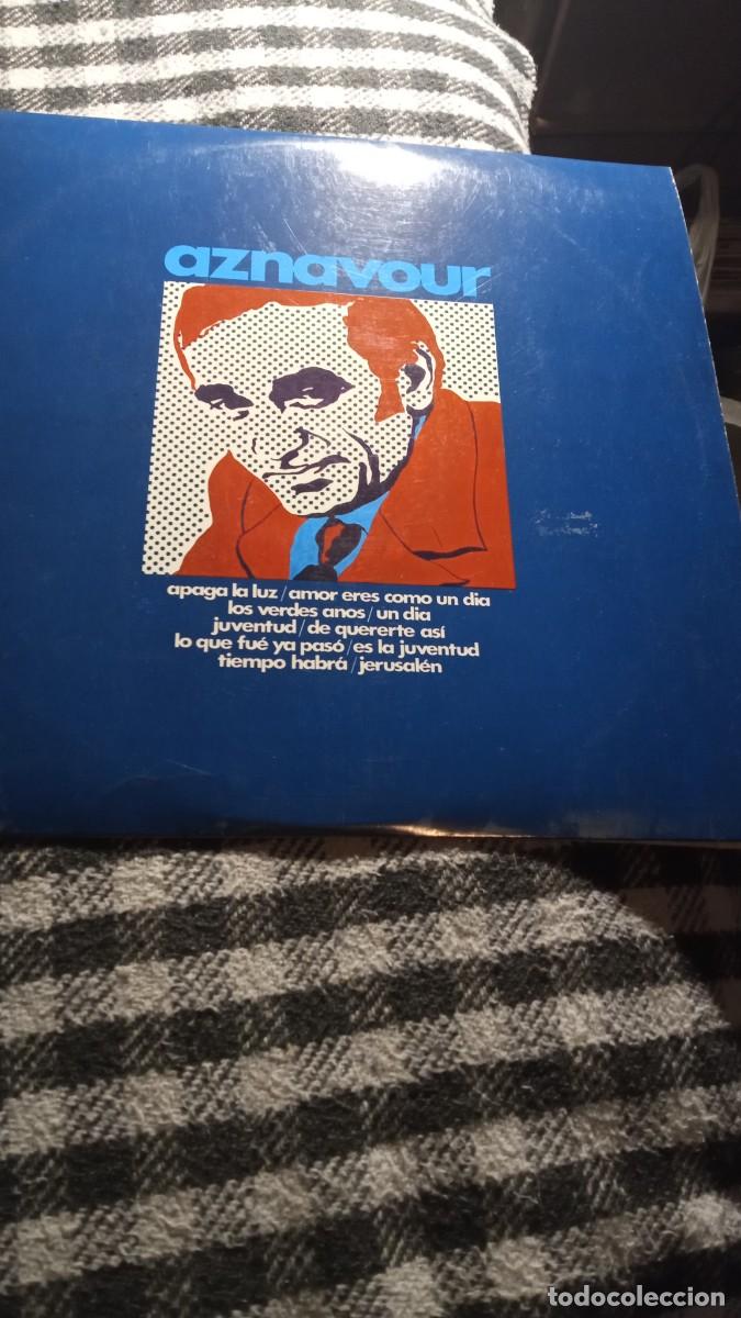Discos de vinilo: Aznavour en espa&ntilde;ol - Foto 1