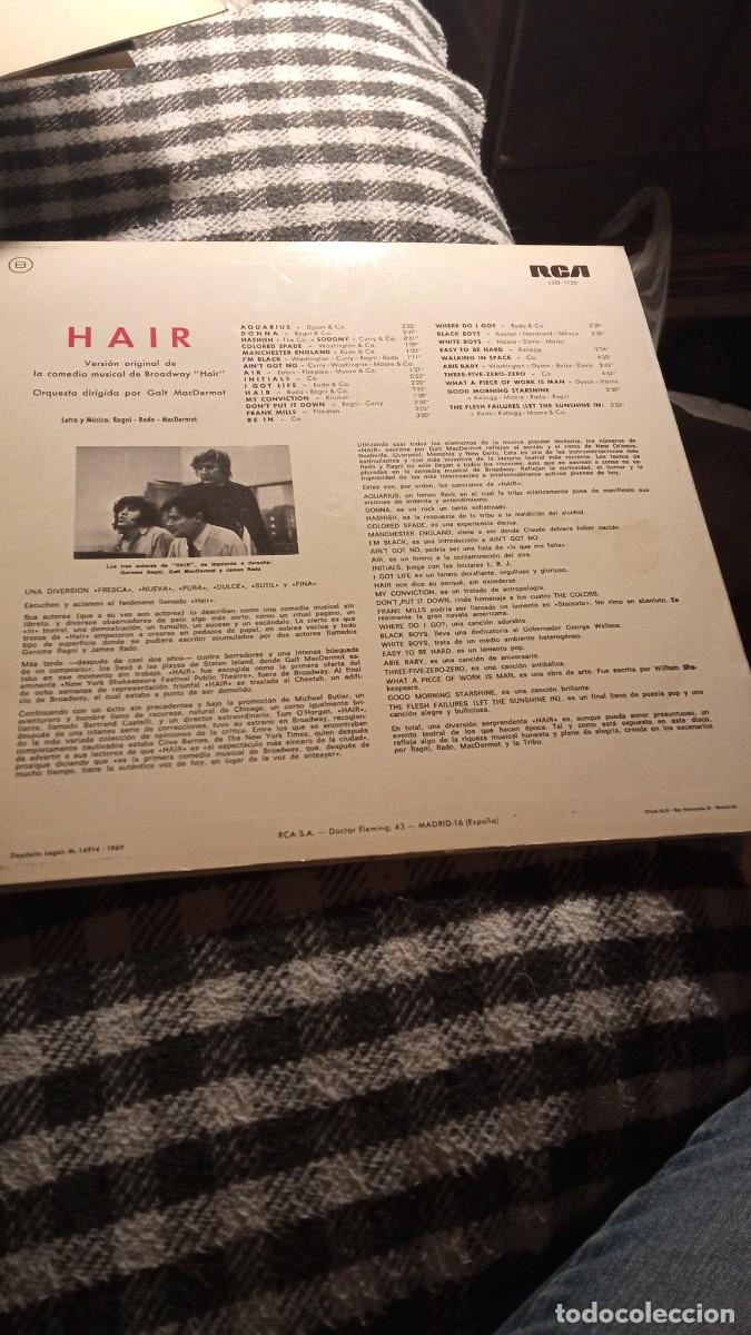 Discos de vinilo: Hair BSO Broadway RCA - Foto 2