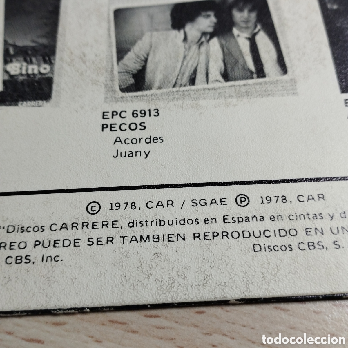 Discos de vinilo: Single 7&rdquo; C.K.B. 1978 Superm&aacute;n+ instrumental - Foto 3
