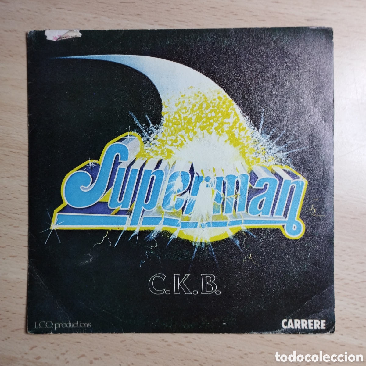 Discos de vinilo: Single 7&rdquo; C.K.B. 1978 Superm&aacute;n+ instrumental - Foto 1