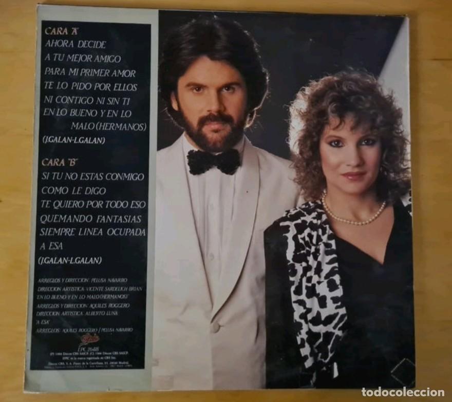Discos de vinilo: Vinilo Pimpinela - Convivencia - Foto 2