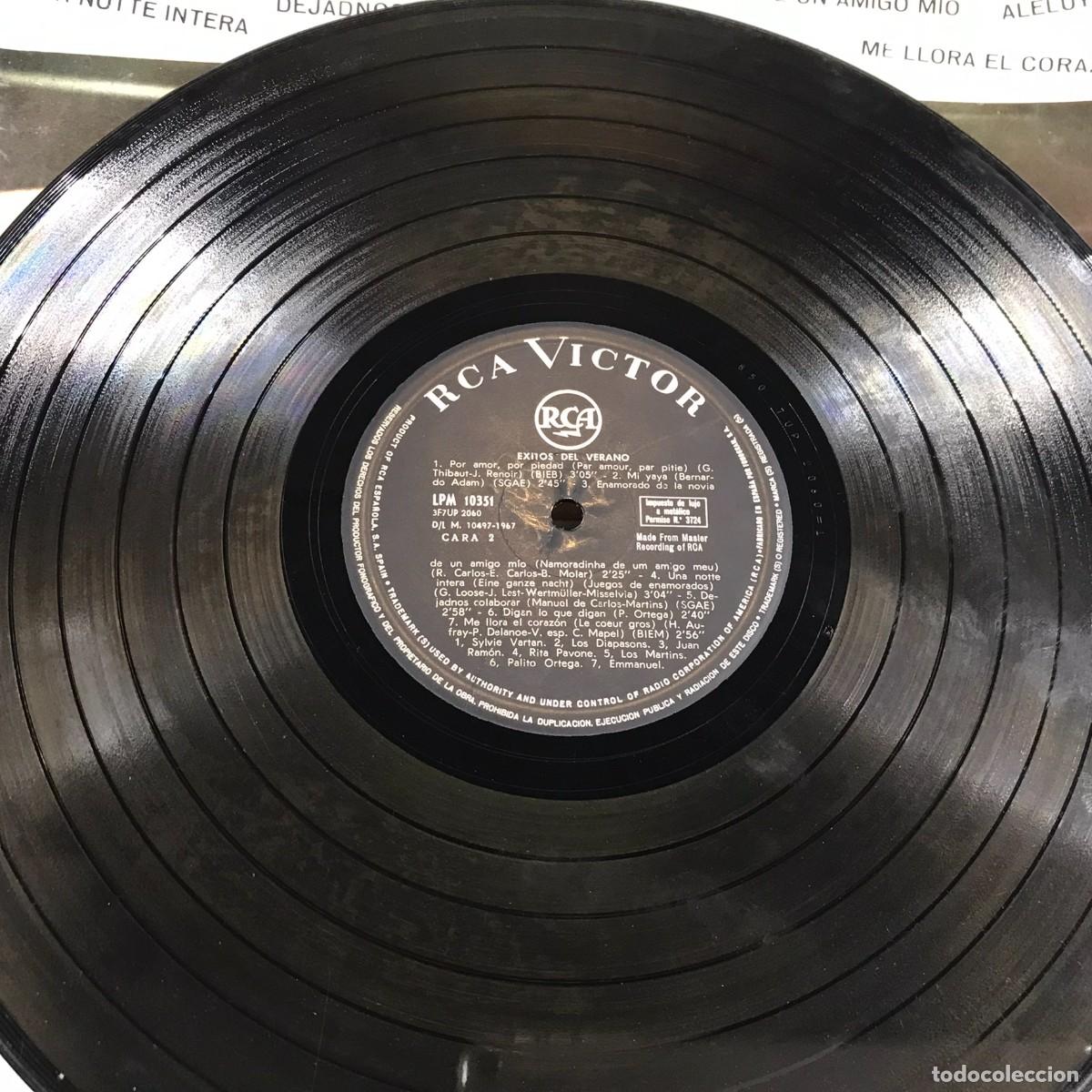 Discos de vinilo: Various ● &Eacute;xitos Del Verano ● Vinyl, LP, Compilation SPAIN 1967 - Foto 12