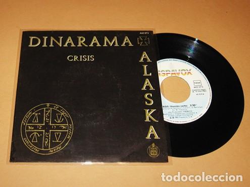 Discos de vinilo: ALASKA Y DINARAMA - CRISIS - SINGLE - 1983 - Foto 1