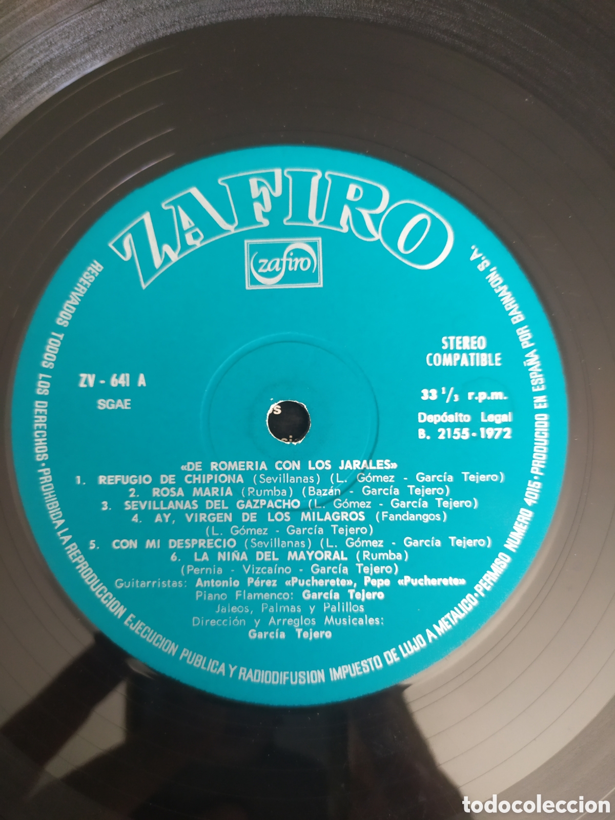Discos de vinilo: Lp De romer&iacute;a con los Jarales - Foto 3