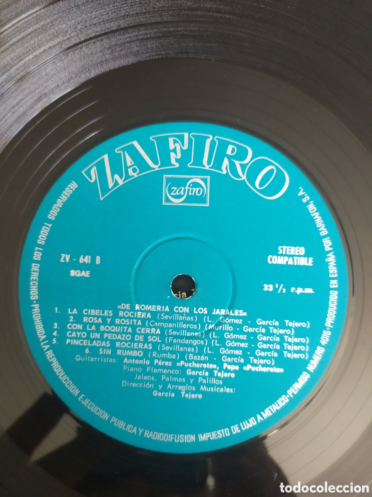 Discos de vinilo: Lp De romer&iacute;a con los Jarales - Foto 4