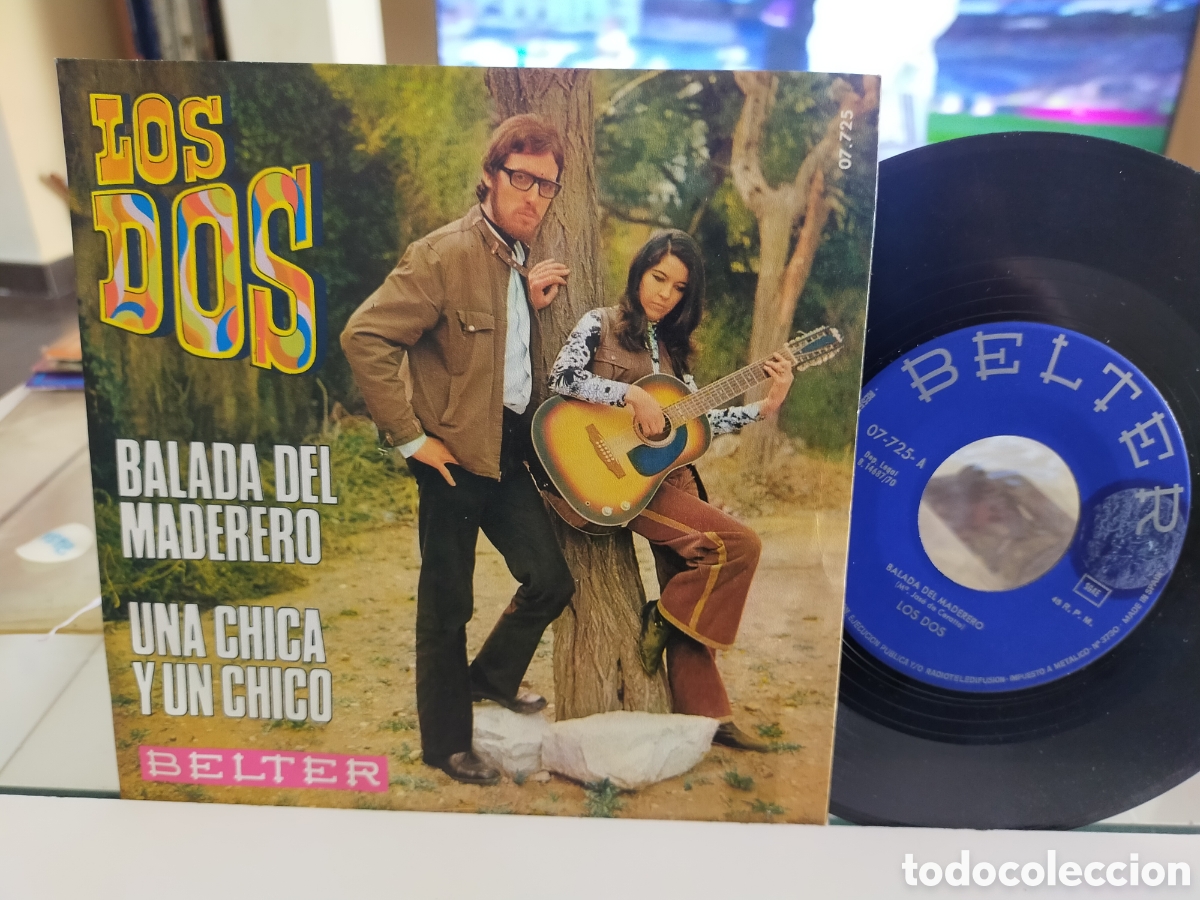 Discos de vinilo: Los dos single balada del maderero 1970 /2 - Foto 1