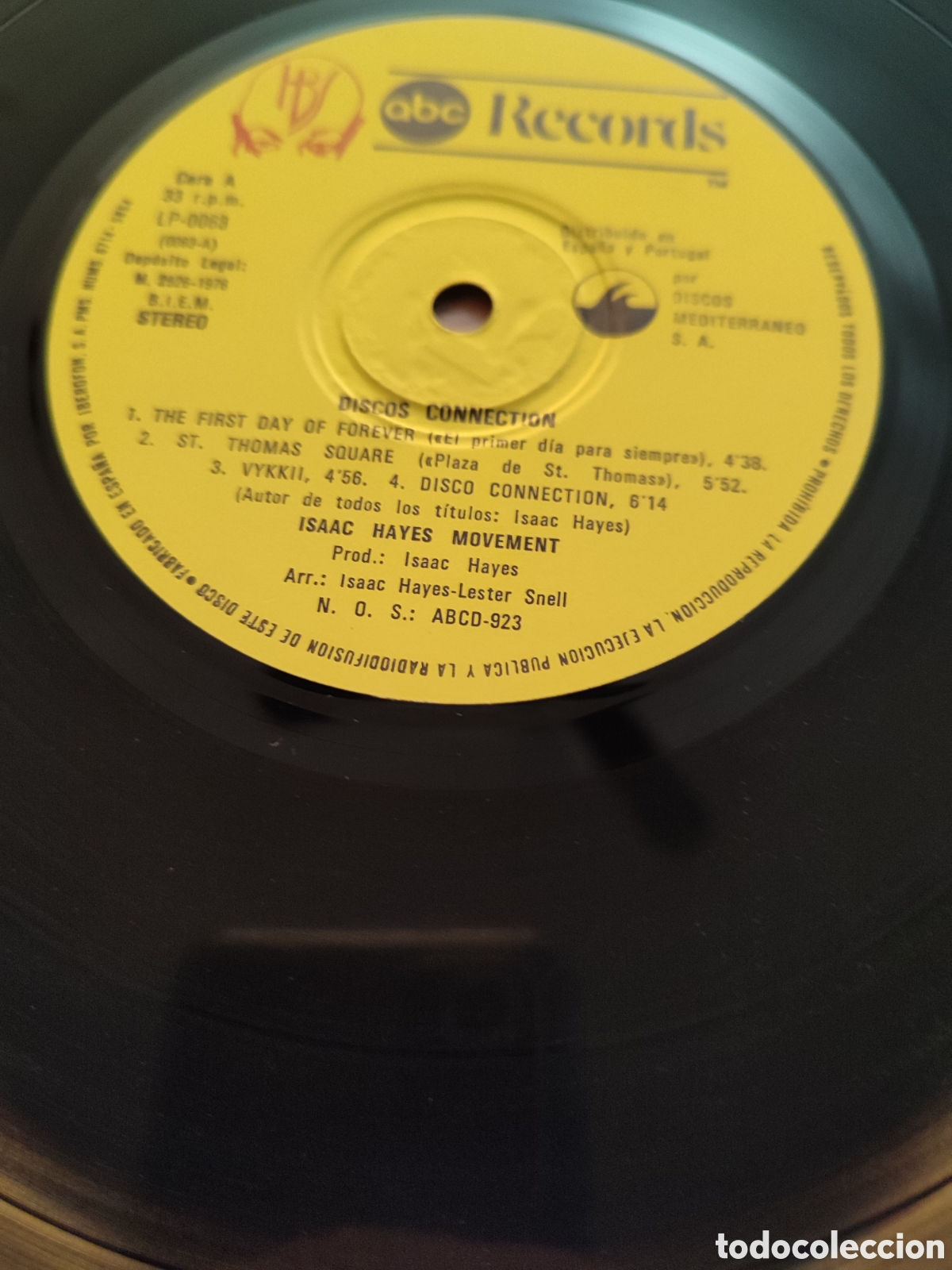 Discos de vinilo: Isaac Hayes Movement - Discos Movement - Foto 3
