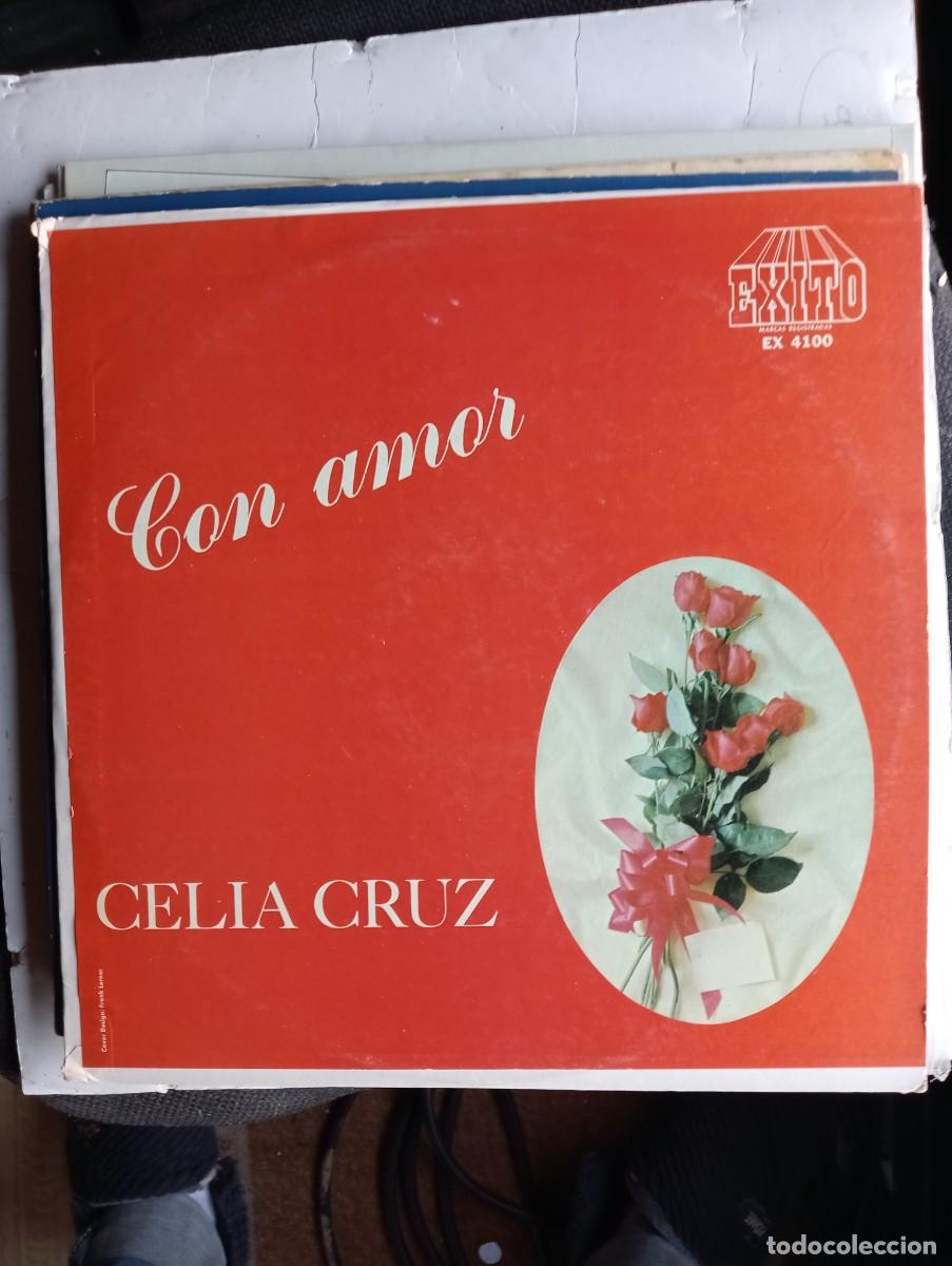 Discos de vinilo: Celia Cruz Con La Sonora Matancera Con Amor lp - Foto 1