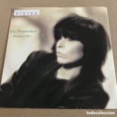 Discos de vinilo: THE PRETENDERS HYMN TO HER SINGLE PROMOCIONAL ESPAÑA AÑO 1986