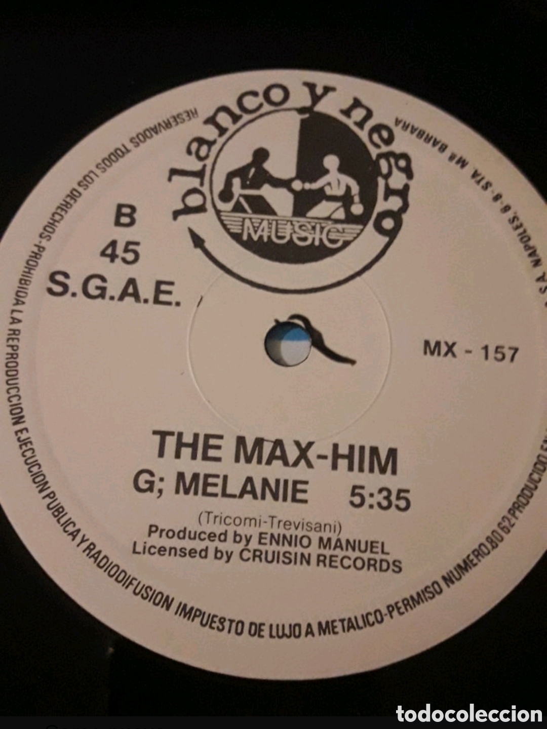 Discos de vinilo: Maxi single The Max Him. Melanie - Foto 4