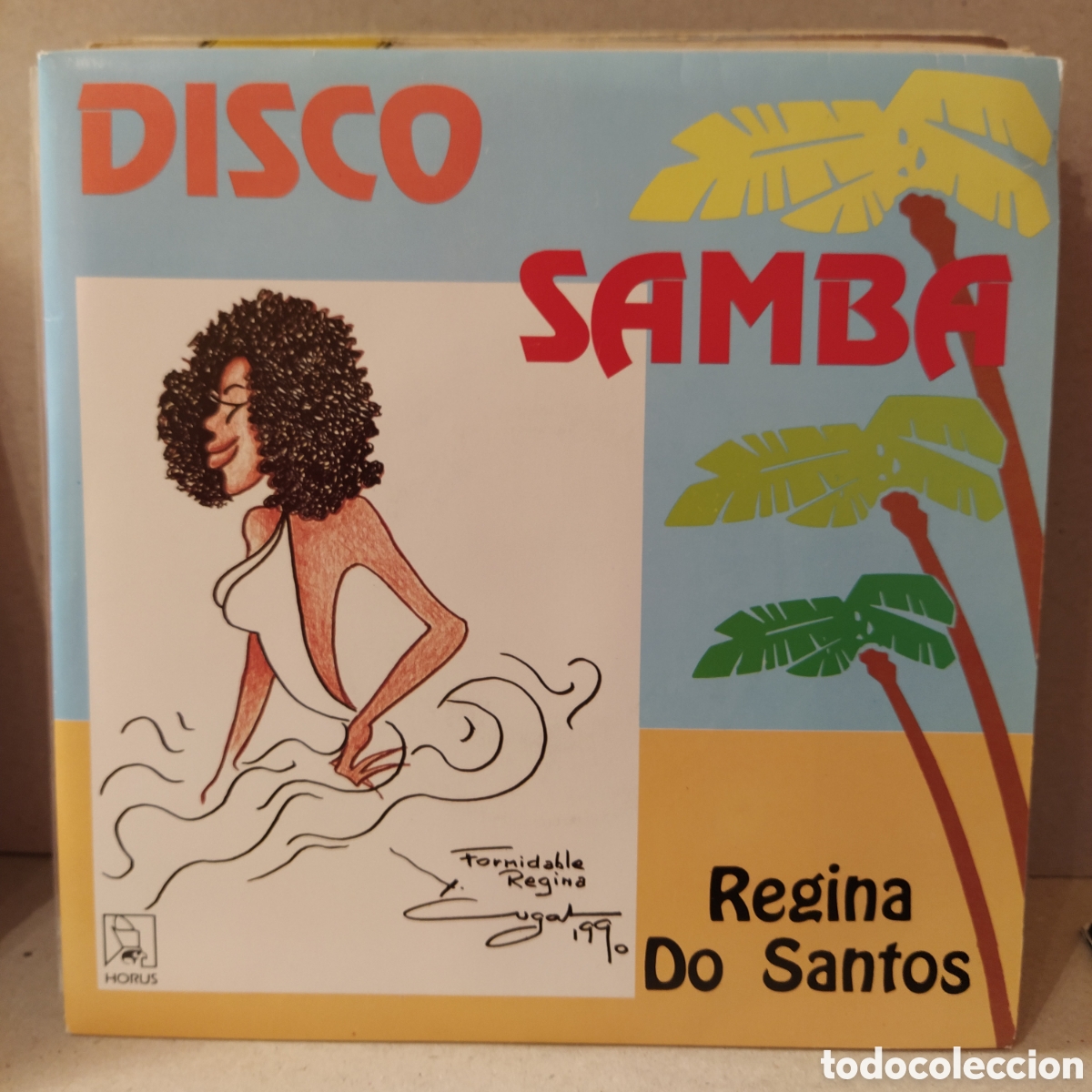 Discos de vinilo: Regina Do Santos - Disco Samba (7&rdquo;, Single) - Foto 1
