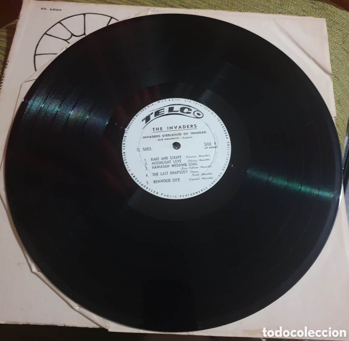 Discos de vinilo: Shell Invaders Steel Band &ndash; The Invaders - Foto 3