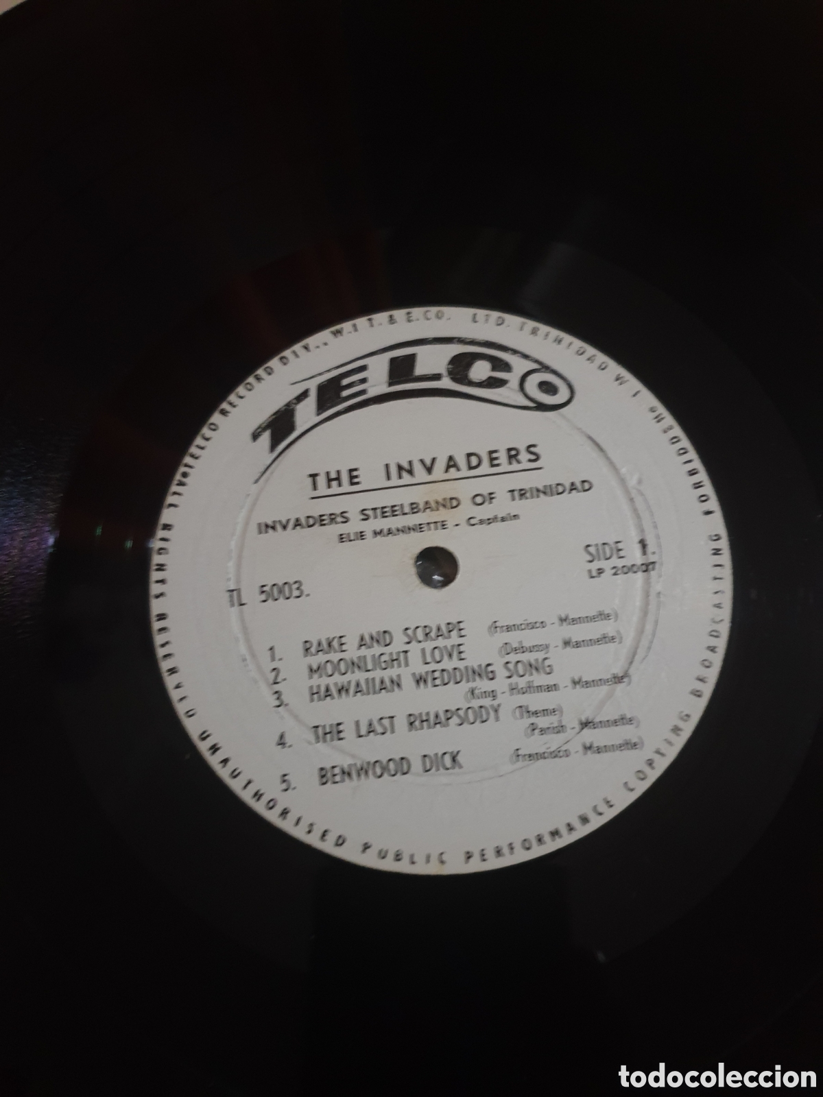 Discos de vinilo: Shell Invaders Steel Band &ndash; The Invaders - Foto 4