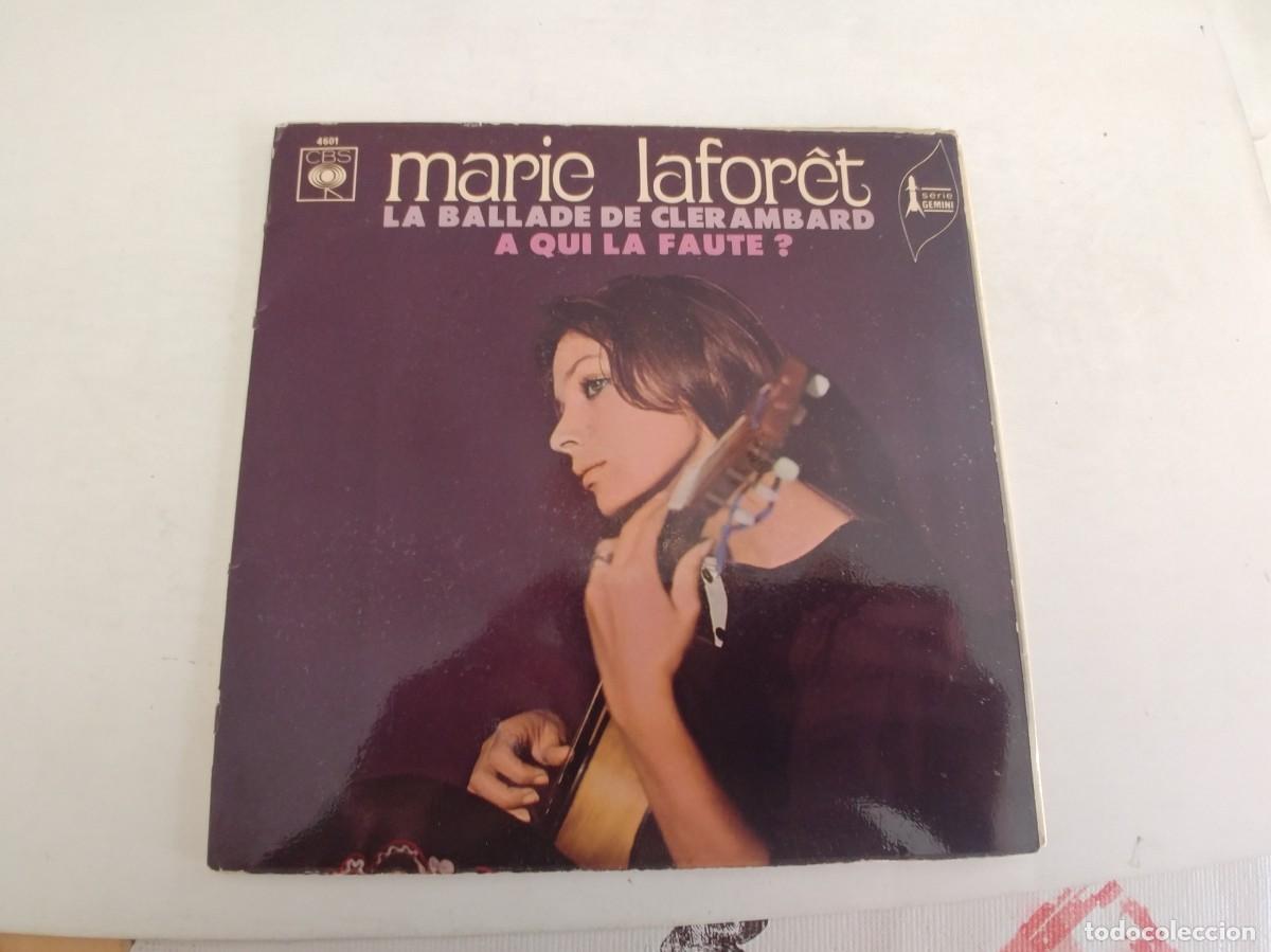 Discos de vinilo: MARIE LAFORET-SINGLE LA BALLADE DE CLERAMBARD-GATEFOLD - Foto 1
