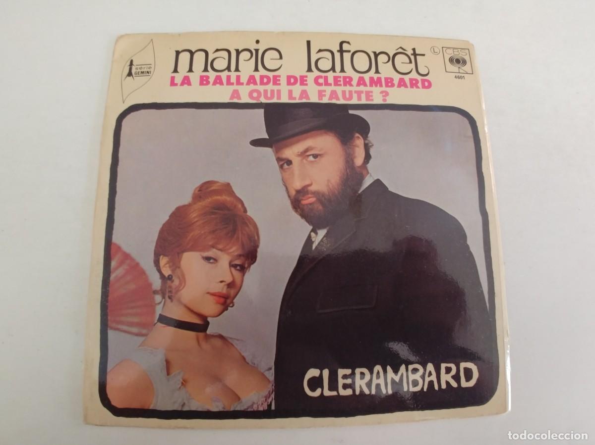 Discos de vinilo: MARIE LAFORET-SINGLE LA BALLADE DE CLERAMBARD-GATEFOLD - Foto 3