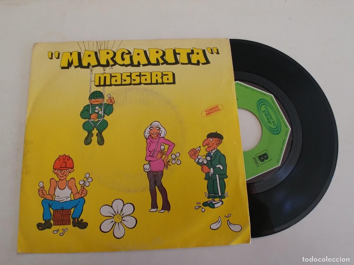 Discos de vinilo: MASSARA-SINGLE MARGARITA - Foto 1