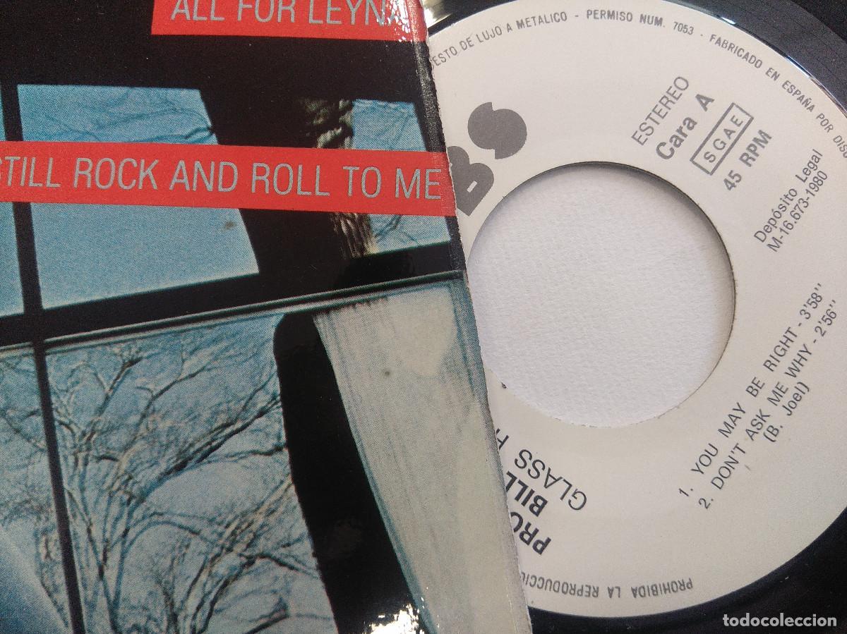 Discos de vinilo: BILLY JOEL/YOU MAY BE RIGHT/SINGLE PROMOCIONAL. - Foto 2