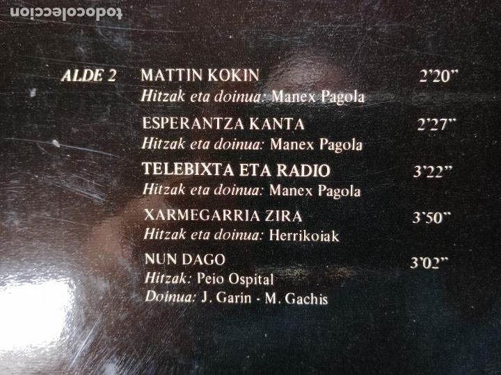 Discos de vinilo: Pantxoa Peio - Foto 5