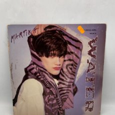 Discos de vinilo: MAXI SINGLE - MARTIKA - WATER / SIENTO TEMBLAR LA TIERRA - CBS - MADRID 1990
