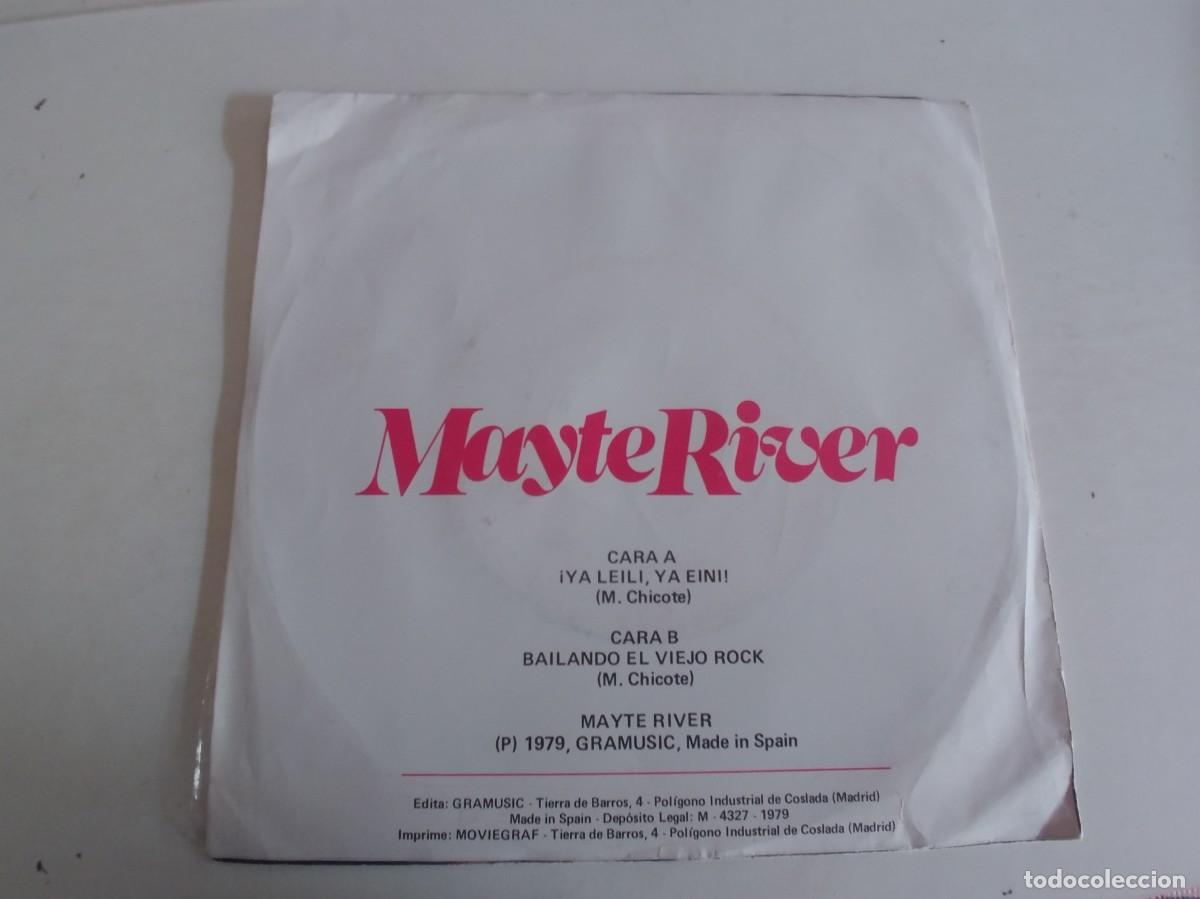 Discos de vinilo: MAYTE RIVER-SINGLE YA LEILI YA EINI - Foto 2