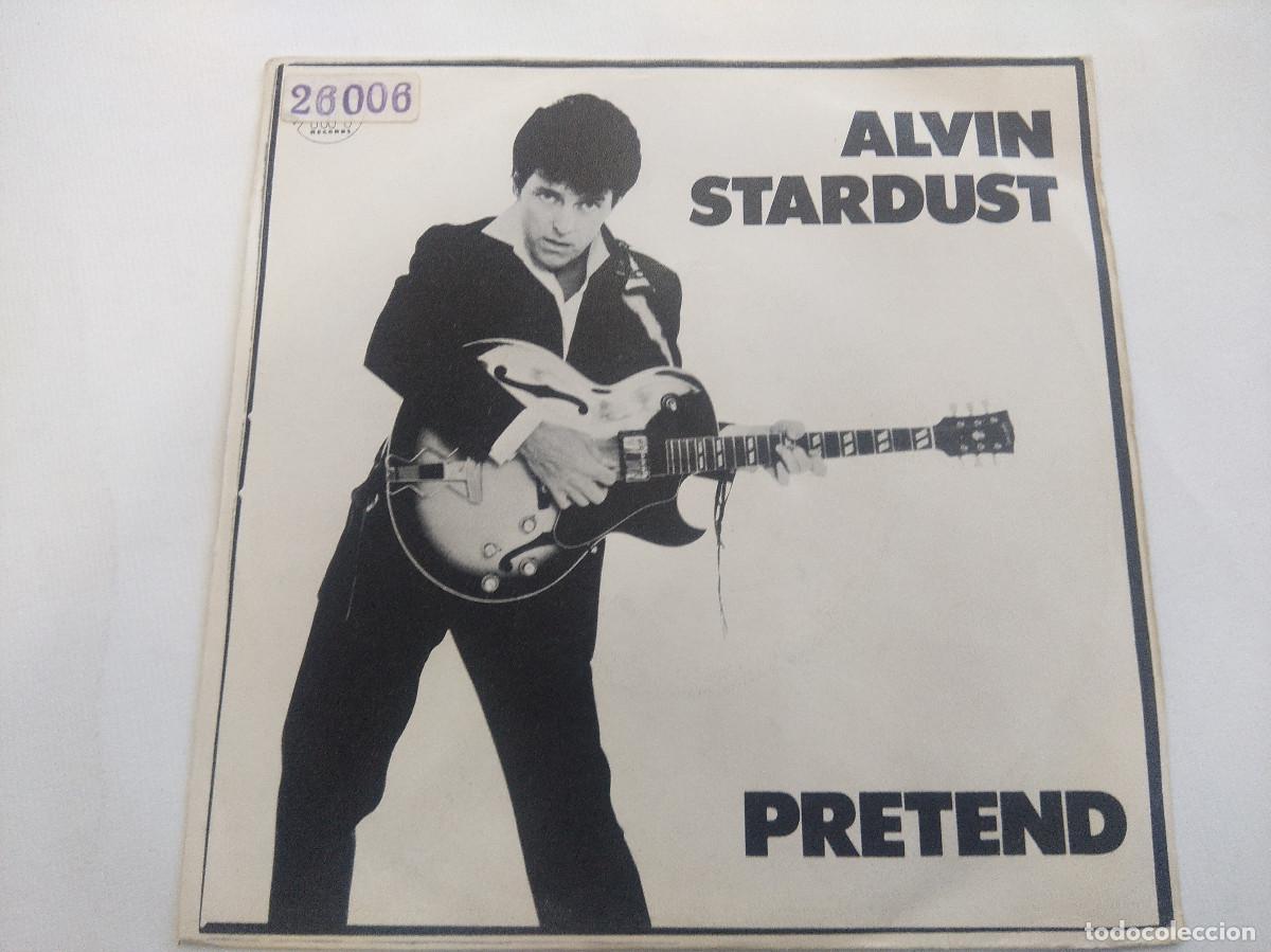Discos de vinilo: ALVIN STARDUST/PRETEND/SINGLE PROMOCIONAL. - Foto 1