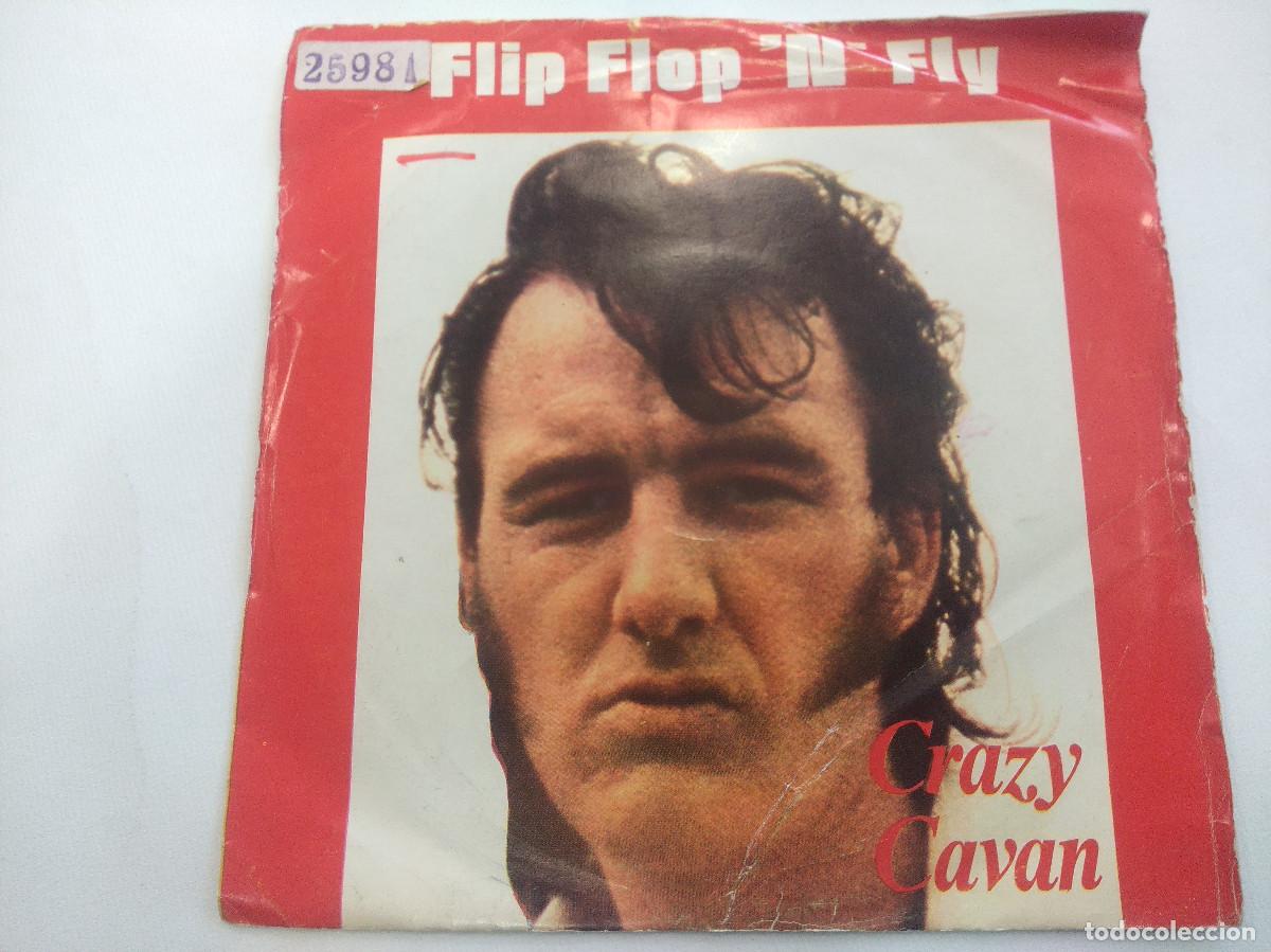 Discos de vinilo: CRAZY CAVAN/FLIP FLOP N FLY/SINGLE. - Foto 1