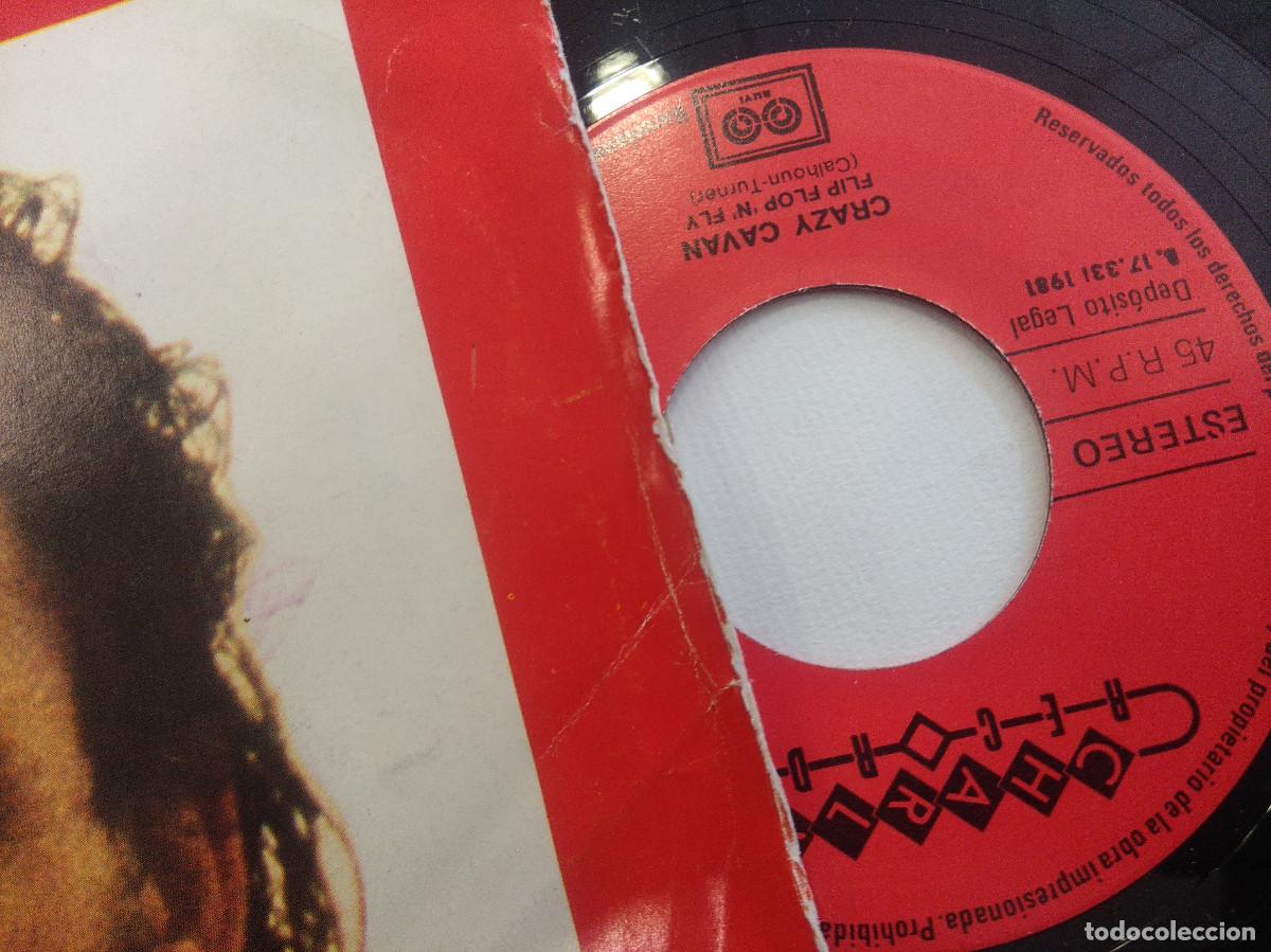 Discos de vinilo: CRAZY CAVAN/FLIP FLOP N FLY/SINGLE. - Foto 2
