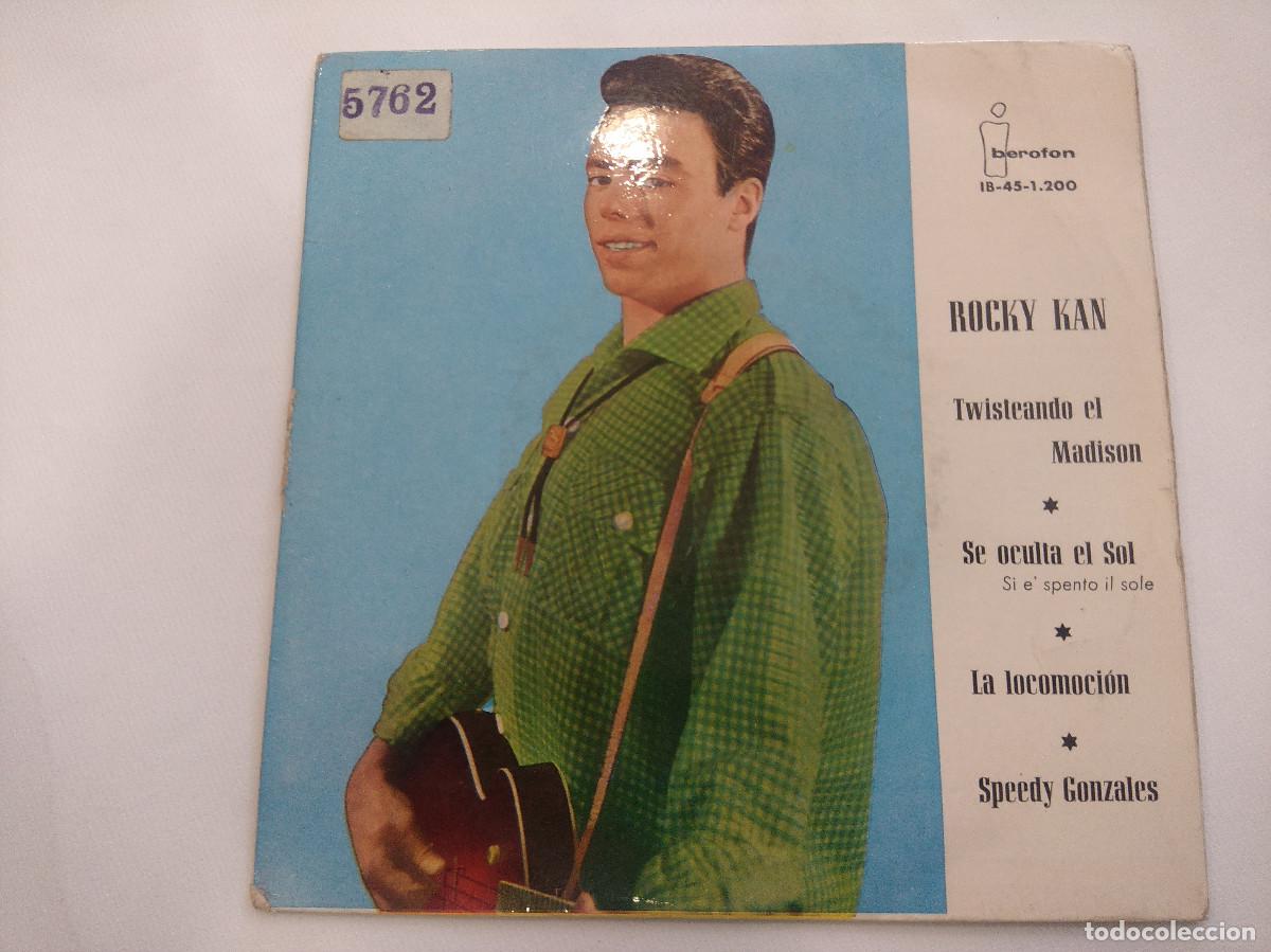 Discos de vinilo: ROCKY KAN/TWISTEANDO EL MADISON/SINGLE. - Foto 1