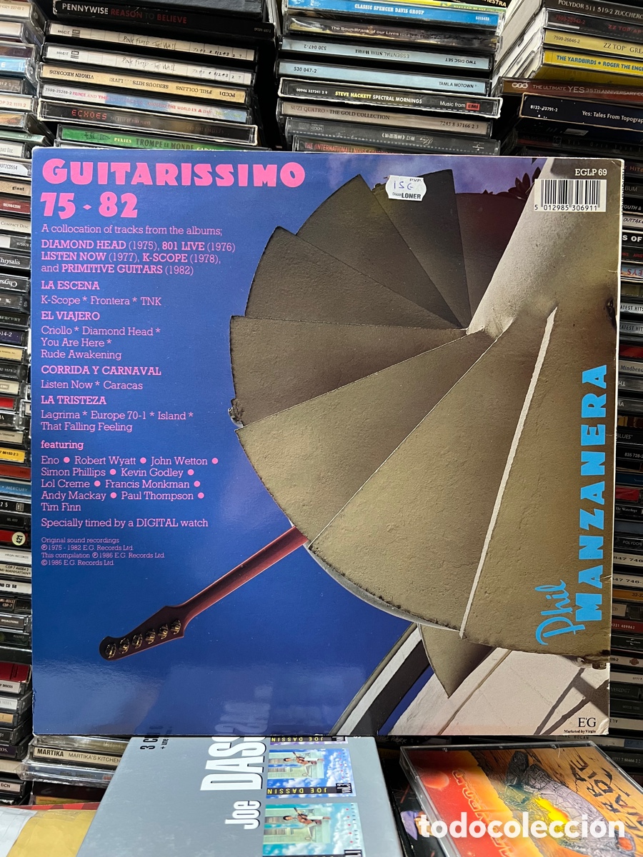 Discos de vinilo: Phil Manzanera Guitarissimo - Foto 2
